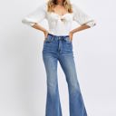  Judy Blue High Waist Tummy Control Contrast Flare Denim 88855