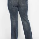  Judy Blue High Waist Button Fly Destroy Hem Straight Denim 88912 - Plus