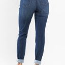  Judy Blue High Waist Pull On Double Cuff Slim Denim 88750 - Plus