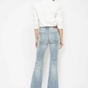  Judy Blue Mid Rise Tummy Control Destroy Flare Denim 88594