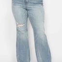  Judy Blue Mid Rise Tummy Control Destroy Flare Denim 88594