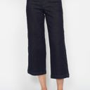  Judy Blue High Waist Side Seam Braid Detail Wide Leg Crop Denim 88851