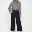  Judy Blue High Waist Side Seam Braid Detail Wide Leg Crop Denim 88851