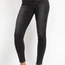  Judy Blue High Waist Tummy Control Black Wash & Contrast Thread Skinny 88768