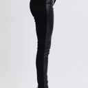  Judy Blue High Waist Faux Leather & Denim Skinny 88810