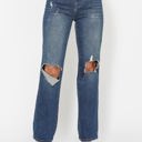  Judy Blue High Waist Knee Ripped Dad Denim 88680