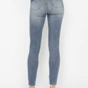  Judy Blue High Waist Tummy Control Contrast Wash Skinny Denim 88767 - Plus