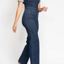  Judy Blue High Waist Tummy Control Short Sleeve Straight Denim Jumpsuit 88835