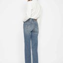  Judy Blue High Waist "Tummy Control" Raw Hem Straight Denim 88848