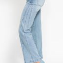  Judy Blue High Waist Side Seam Insert Detail Retro Wide Leg Denim 88766