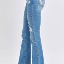  Judy Blue Mid Rise Destroy & Release Hem Bootcut Denim 88632 - Plus