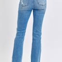  Judy Blue Mid Rise Destroy & Release Hem Bootcut Denim 88632 - Plus