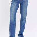  Judy Blue Mid Rise Release Hem Dad Denim 82465 - Plus