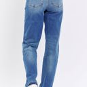  Judy Blue Mid Rise Release Hem Dad Denim 82465 - Plus