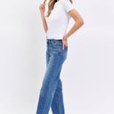  Judy Blue Mid Rise Release Hem Dad Denim 82465 - Plus