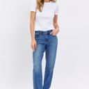  Judy Blue Mid Rise Release Hem Dad Denim 82465