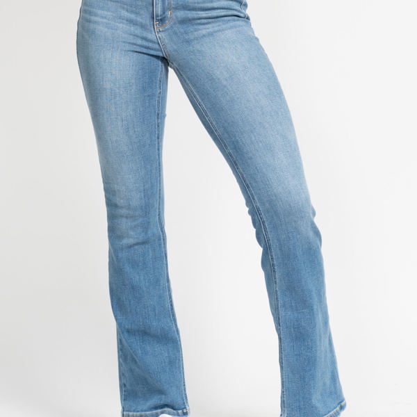 Judy Blue High Waist Classic Contrast Wash Bootcut Denim 82515