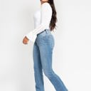  Judy Blue High Waist Classic Contrast Wash Bootcut Denim 82515