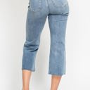  Judy Blue High Waist Destroy Wide Leg Crop Denim 82256