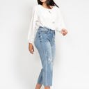  Judy Blue High Waist Destroy Wide Leg Crop Denim 82256