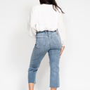  Judy Blue High Waist Destroy Wide Leg Crop Denim 82256