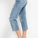  Judy Blue High Waist Destroy Wide Leg Crop Denim 82256