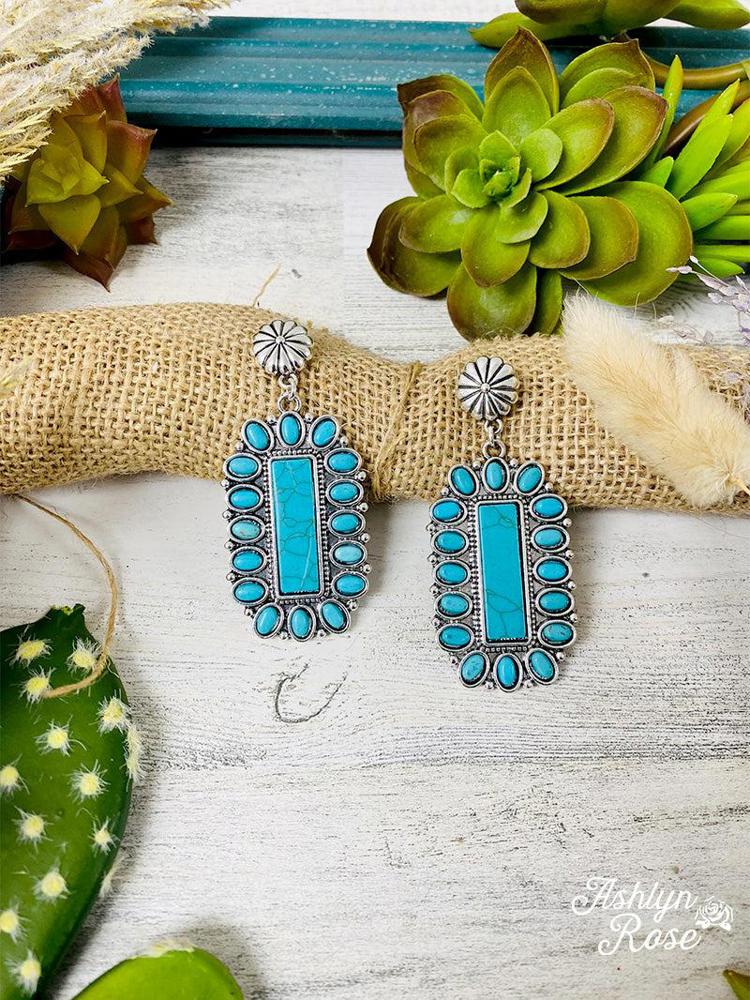 Ashlyn Rose I'll Tell Ya What I Want Turquoise Earrings