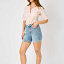  Judy Blue High Waist Tummy Control Denim Shorts 150205