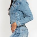  Judy Blue Classic Vintage Wash Denim Jacket 7877