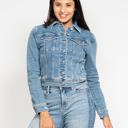  Judy Blue Classic Vintage Wash Denim Jacket 7877