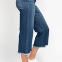  Judy Blue High Waist Button Fly Destroy Wide Leg Crop Denim 88887