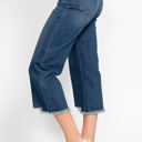  Judy Blue High Waist Button Fly Destroy Wide Leg Crop Denim 88887