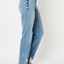  Judy Blue High Waist Heavy Destroy Straight Denim 82470