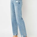  Judy Blue Mid Rise Medium Wash Destroy Straight Denim 88656