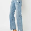  Judy Blue Mid Rise Medium Wash Destroy Straight Denim 88656