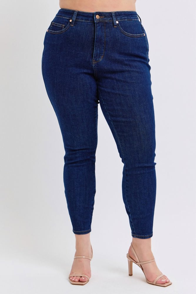 Judy Blue Mid Rise Tummy Control Classic Skinny 88894