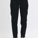  Judy Blue High Waist Cargo Cuff Black Jogger Denim 88910