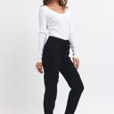  Judy Blue High Waist Cargo Cuff Black Jogger Denim 88910