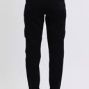  Judy Blue High Waist Cargo Cuff Black Jogger Denim 88910