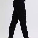  Judy Blue High Waist Cargo Cuff Black Jogger Denim 88910