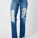  Judy Blue Mid Rise Dad Denim Jeans 82605 - Plus