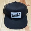  The Whole Herd Boy's "Brand It" Leather Patch Hat, Youth