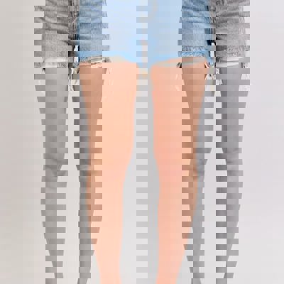 Judy Blue High Waist Rigid Magic Destroy Cut Off Denim Short 150254