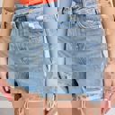  Judy Blue High Waist Rigid Magic Destroy Cut Off Denim Short 150254