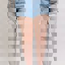  Judy Blue High Waist Rigid Magic Destroy Cut Off Denim Short 150254