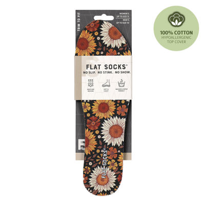 Flat Socks Eco Mesh Harvest Hues