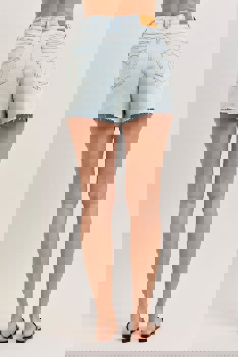 Judy Blue High Waist Rigid Magic Cut Off Denim Short 150380