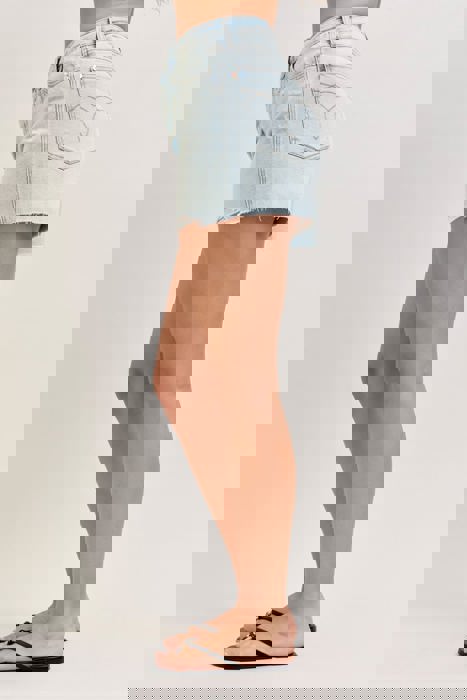 Judy Blue High Waist Rigid Magic Cut Off Denim Short 150380