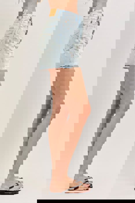 Judy Blue High Waist Rigid Magic Cut Off Denim Short 150380