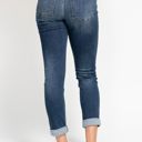  Judy Blue Basic Mid-Rise Cuffed Slim Denim Jeans 82428